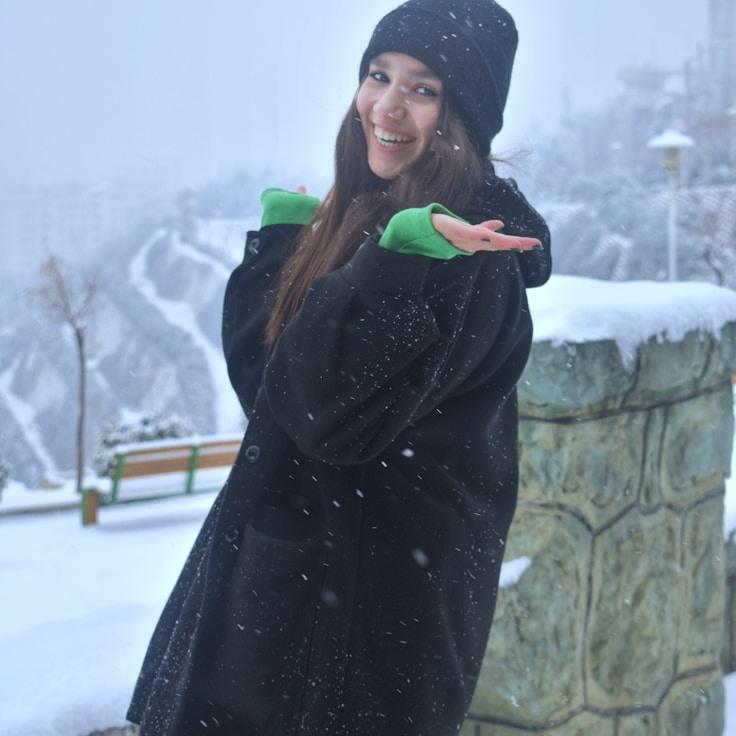 Portrait of Mira Solano, group coordinator and fusion cooking expert